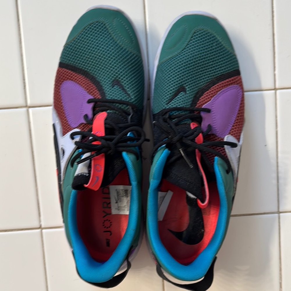 Nike Joyride Sneakers in Green and Purple
